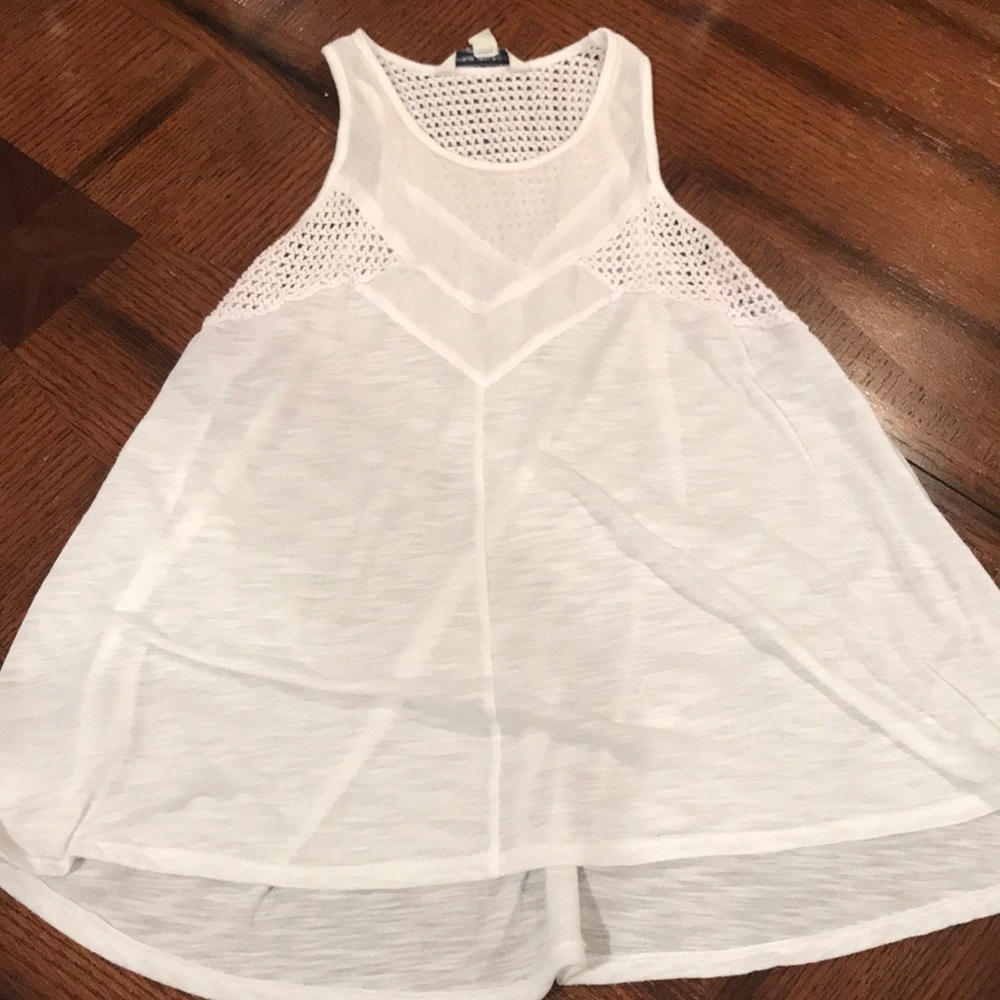 American Eagle white tank top